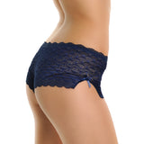 Angelina Lace Cheeky Boxer Briefs (6-Pack)
