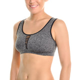 Angelina Seamless Sports Bra with Strappy Back (3-Pack)