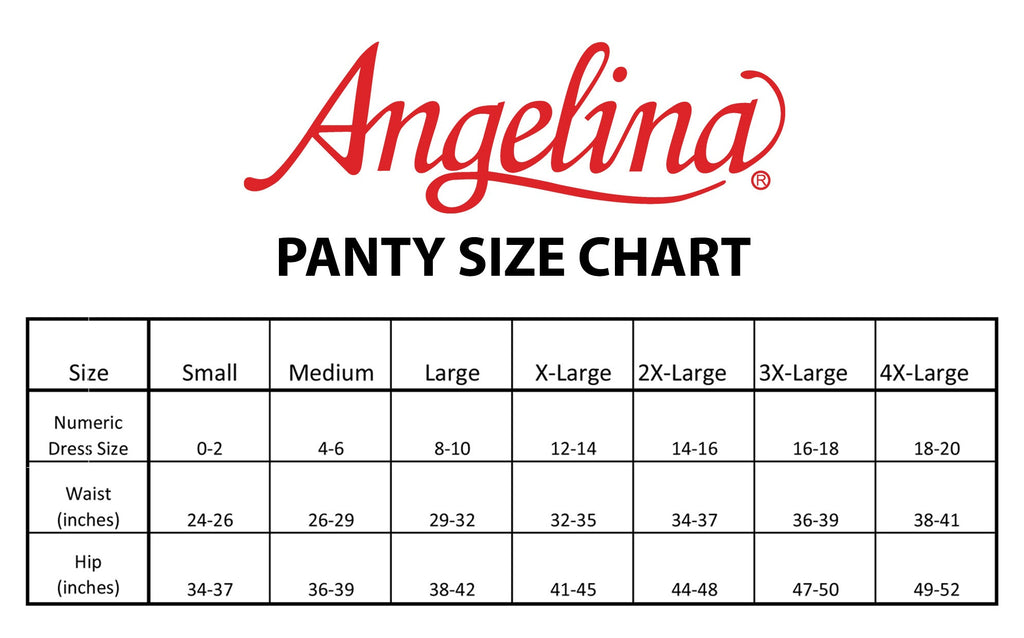 Angelina Cotton Bikini Panties with Heart Print Design (6-Pack)